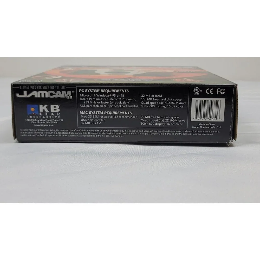 NEW Retro‎ Jam Jamcam 3.0 Digital Camera